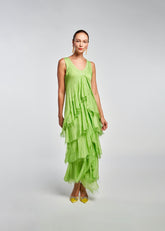 Italian V Neck Dress