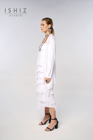 Italian Silk Short Cardigan
