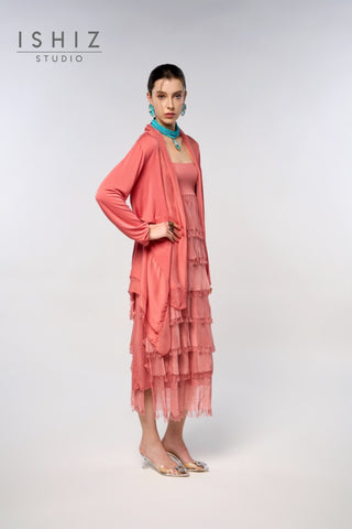 Italian Silk Short Cardigan