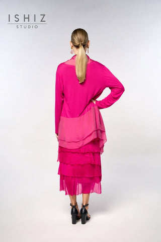 Italian Silk Short Cardigan