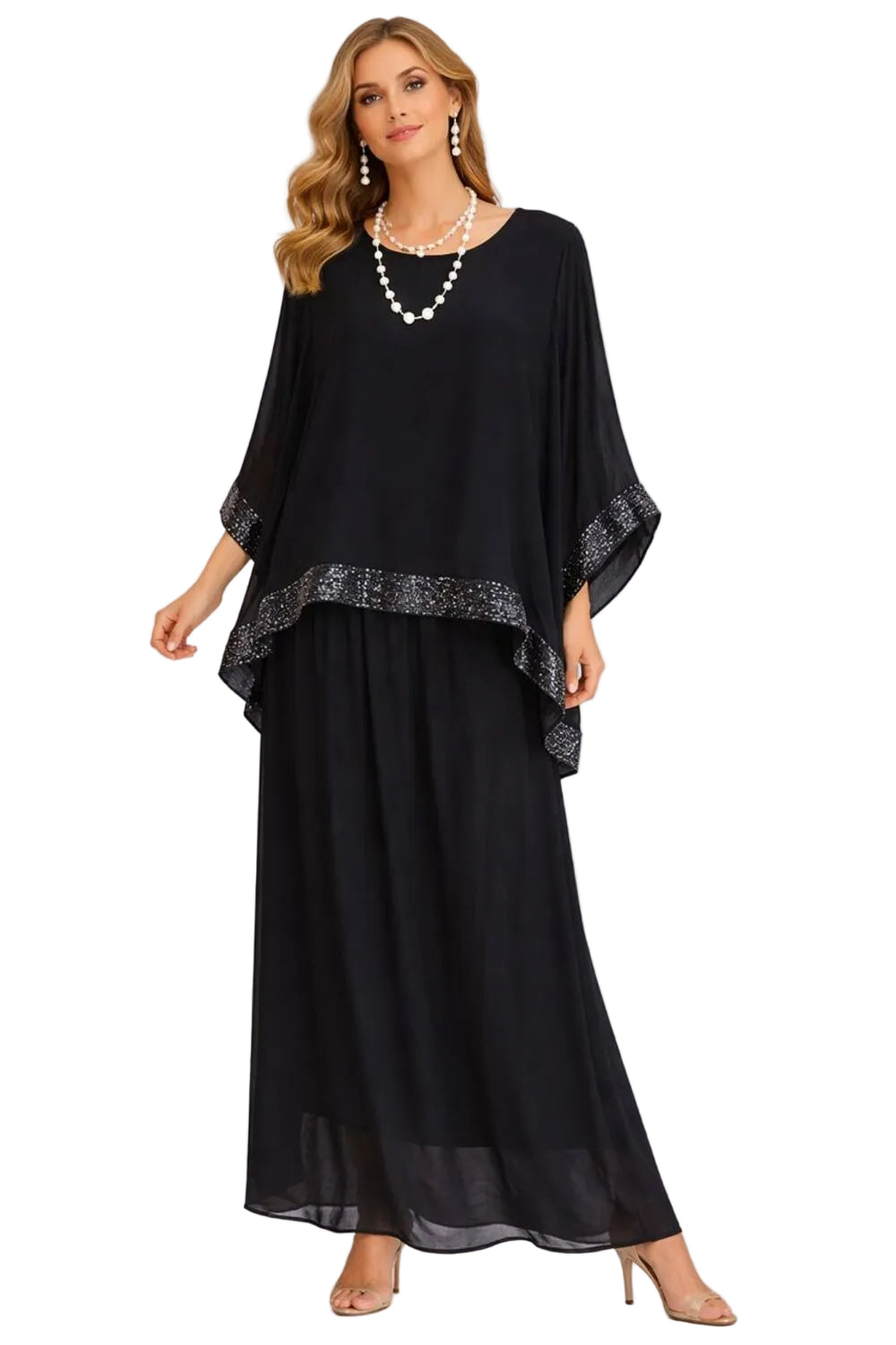 Zoe Dress With Sequins