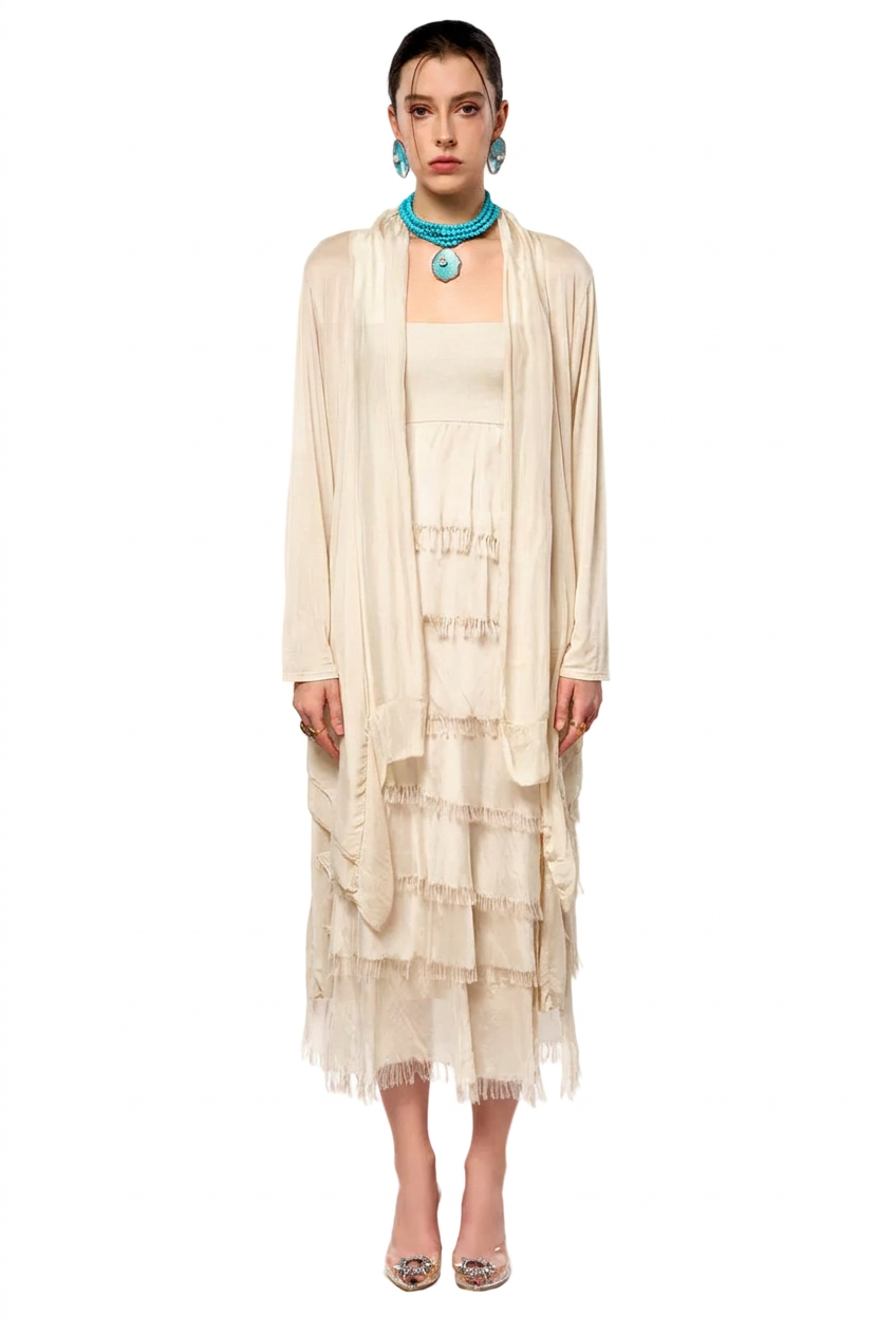 Iris Long Cardigan