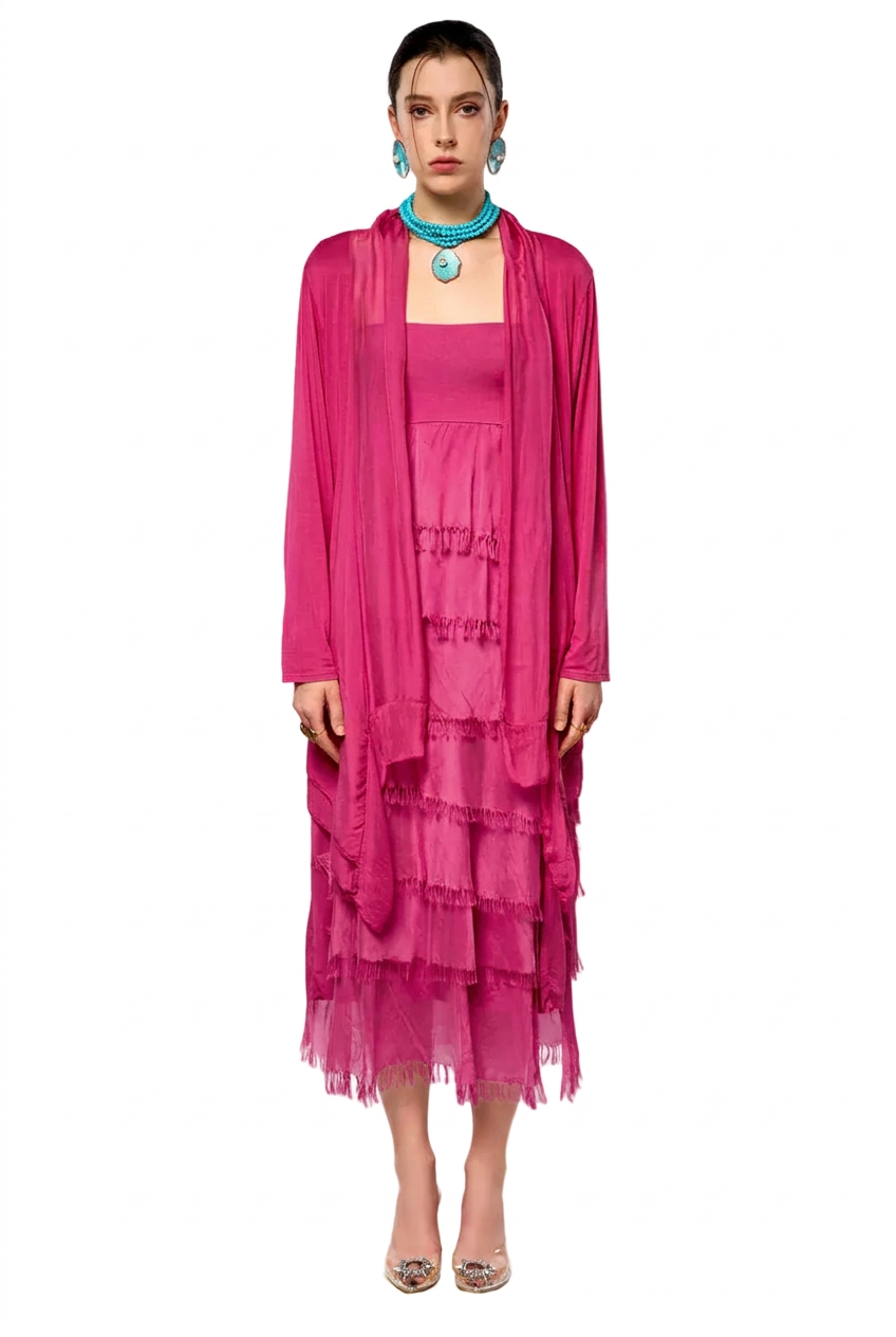 Iris Long Cardigan