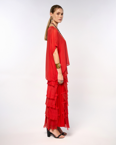 Italian Layered Dress with Top